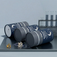 Tube en carton rond écologique de qualité alimentaire pour emballage de compléments alimentaires, poudre protéinée et emballage réducteur de mélanine