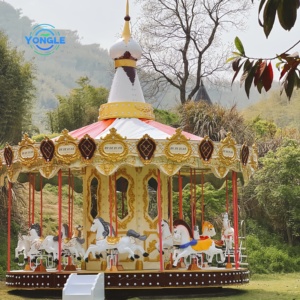 Chất lượng tốt nhất <span class=keywords><strong>Carousel</strong></span> Rides giải trí Chủ Đề Công viên trung tâm vui vẻ đi vòng phù hợp cho người lớn và trẻ em để bán - Product Image 1