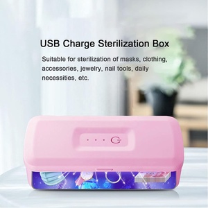 Nail <b>Tool</b> Sterilizer Portable USB Charge Sterilization <b>Box</b> for Manicure Salon,Tweezers,Tattoo,Scissors,Jewelry - Product Image 2