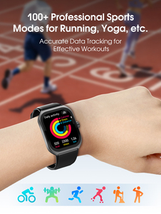 LDNIO SW04 Montre Intelligente AMOLED Bracelet en Silicone Gel à la Mode IP68 Étanche Compatible Android Rappel d'Appel Horloge Calendrier - Product Image 3