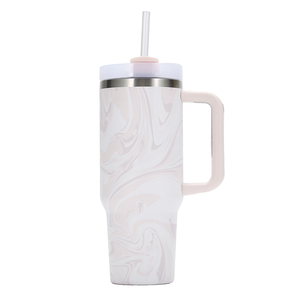 Hot Phong Cách Giảm Giá Lớn Chân Không Cách Điện Du Lịch Cốc Cốc Tự Động 40Oz Hai Lớp Phích Cốc Cốc Bằng Thép Không Gỉ Với Xử Lý - Product Image 5