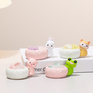 Cute Cartoon Animal Resin <b>Diffuser</b> Stone Holder Aromatherapy Desk Ornament <b>For</b> Office And Home Decor - Product Image 1