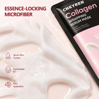 Masque facial hydratant et nourrissant au collagène, masque en tissu pour le soin de la peau du visage, traitement de beauté