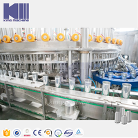 Projet clé en main en aluminium boîte de conserve boissons gazeuses café boisson liquide mise en conserve remplissage scellage ligne d'emballage Machine