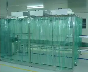 Cabine de sala limpa modular portátil para laboratório