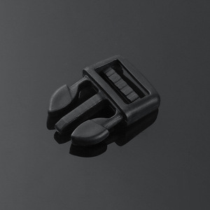 Hebilla de Liberación Lateral Jiuyuan, Metálica, Negra, Resistente, para Bolsos y Accesorios - Product Image 1