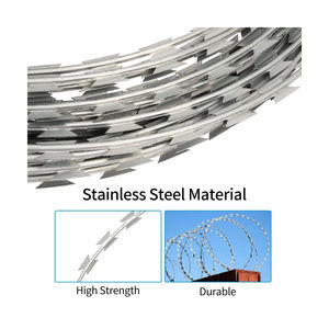 Fil <span class=keywords><strong>barbelé</strong></span> soudé raffiné pour clôtures combinées sur site pour grands projets d'ingénierie - Product Image 5