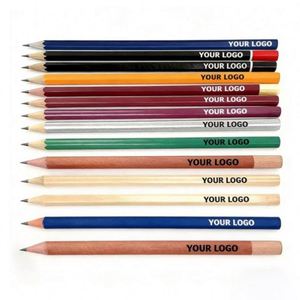 Lápiz de Madera Estándar Personalizado al por Mayor con Logotipo, Colores Macaron, Diseño Libre, para Uso Comercial y Regalos Promocionales - Product Image 1