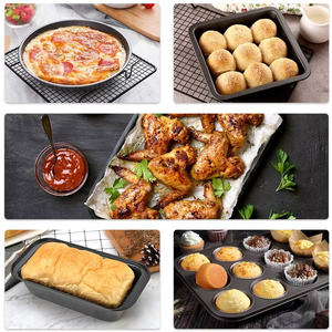 Set di Teglie da Forno Professionali Antiaderenti in Acciaio al Carbonio di Alta Qualità, Vari Utensili per Pasticceria, Teglie Personalizzabili <span class=keywords><strong>con</strong></span> Logo - Product Image 5