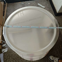 Marmite Classique Grande Taille 55CM 60CM 65CM en Aluminium Moulé Sous Pression avec Couvercle et Poignée