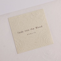 Feuille noire bouteille en verre Texture papier parfum étiquette marque personnelle feuille d'or étiquettes de bouteille en plastique pour cosmétique