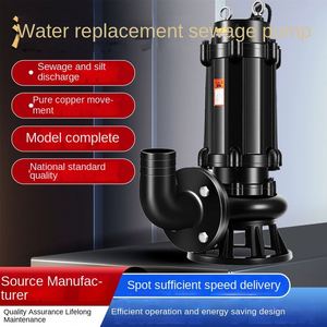 WQ <b>Submersible</b> Sewage Cutting <b>Pump</b> Sewage Grinder <b>Pumps</b> <b>Submersible</b> <b>Pump</b> for Industry Dirty Water - Product Image 4
