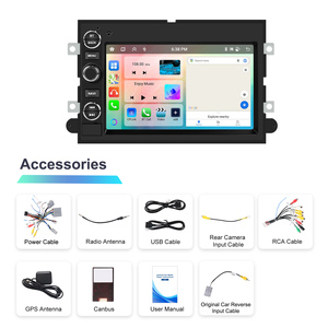 Radio de Coche Podofo para Ford F150/Focus/Montego/Mustang, 7'', 6+128G, CarPlay Inalámbrico, Estéreo, Android Auto, GPS, WiFi, OEM, Venta al por Mayor - Product Image 6