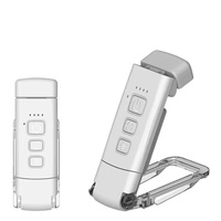 Lampe de lecture à clipser avec minuterie, rechargeable par USB, LED 3 couleurs, 5 niveaux de luminosité, abat-jour blanc, avec fonction marque-page et veilleuse