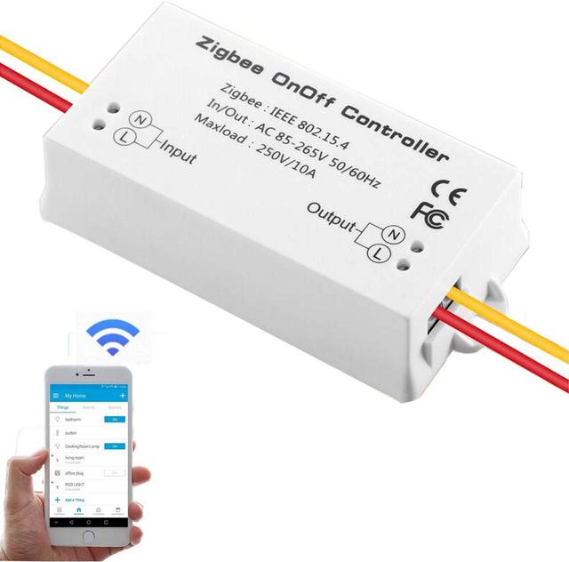Ewelink Zigbee Smart Relay Switch/Zigbee Smart Relay Controller/Relay Module Work with Alexa Google Home and IFTTT