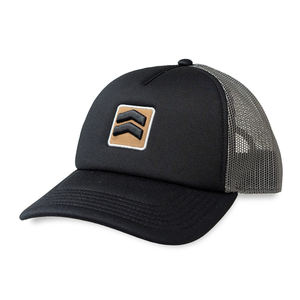 Casquette de camionneur en polyester, chapeau de course vierge en mousse, logo brodé personnalisé, couleur pure, chapeaux de camionneur de qualité supérieure à 5 panneaux - Product Image 2