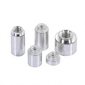 Entretoises à sertir en acier Sinhoo pour SMT, filetage M3, fixation rapide sur circuit imprimé, connecteurs de montage en surface, fixations compatibles SMD, zinguées, étamées - Product Image 2