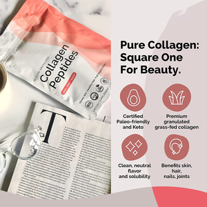 Poudre de peptides de collagène hydrolysé à marque privée pour adultes – Tonique pour la peau, les cheveux et les ongles – 100g/sachet – Durée de conservation : 24 mois - Product Image 3