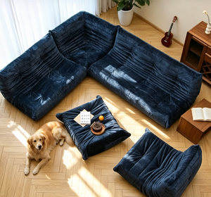 ชุดโซฟาผ้ากำมะหยี่แบบโมดูลาร์ทันสมัยสำหรับขายส่ง - Product Image 1