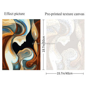 Peinture numérique personnalisée avec photo encadrée, bricolage d'images <span class=keywords><strong>de</strong></span> peinture toile numérique coloration cadeaux <span class=keywords><strong>de</strong></span> décoration intérieure - Product Image 3