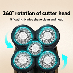 Five-Blade Stainless Steel Rotary <b>Shaver</b> With USB Charging for <b>Face</b> Household Hotel Use Household <b>Shaver</b> - Product Image 4