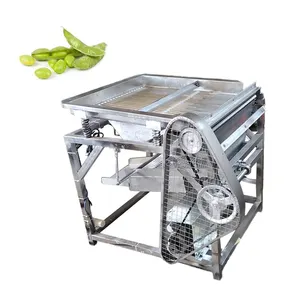 Multifunktions-Schälmaschine für frische grüne Erbsen Sojabohnen-Sheller Huller-Schälmaschine
