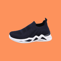 Chaussures décontractées pour enfants de haute qualité, à rayures sportives, confortables, avec empeigne en maille respirante, pour le printemps et l'automne, semelle souple