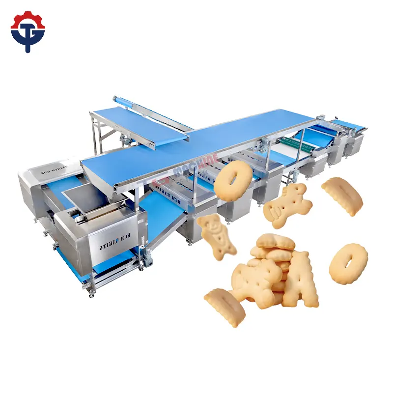 Mesin produksi kue biskuit otomatis hemat energi efisiensi Optimal