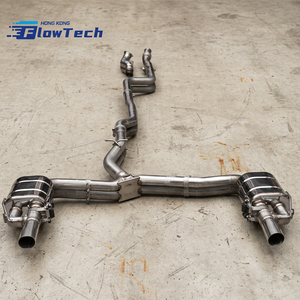 ระบบท่อไอเสียแบบ Catback คุณภาพสูงพร้อมวาล์ว  วัสดุสแตนเลส สำหรับรถยนต์ Mercedes-Benz E200 E300 W213 ติดตั้งแบบ Direct Bolt-on - Product Image 3