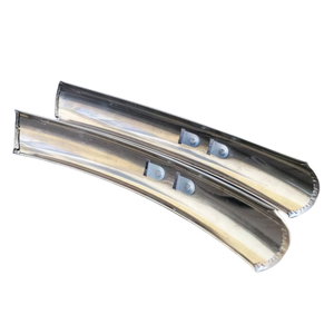 Bike Front Rear Fenders Parts 700C 23C 25C Stainless <strong>Steel</strong> Mud Guard Wing Road <strong>Bicycle</strong> <strong>Mudguard</strong> Fender - Product Image 2
