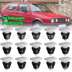 Volkswagen Car <b>Door</b> Panel <b>Trim</b> Clips 191853577A Plastic For Golf Wheel Arch Floor <b>Trim</b> Replacement Parts - Product Image 1