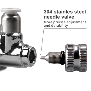 Nouveauté UUIDEAR Système de régulateur de CO2 à double manomètre en acier inoxydable pour aquariums plantés, respectueux de l'environnement W21.8 - Product Image 3