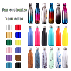 2025 Custom Color 17oz 500ml Double Wall Stainless Steel Water Bottle Vacuum <strong>Flask</strong> for Gym Outdoor Sports Cold <strong>Hot</strong> Kettle Metal - Product Image 4