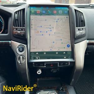 Reproductor de Video para Auto de 15.6 Pulgadas, Radio Tesla con Android 13 para Toyota Land Cruiser 200 LC200 2012-2008, Pantalla IPS, Navegador Multimedia - Product Image 1