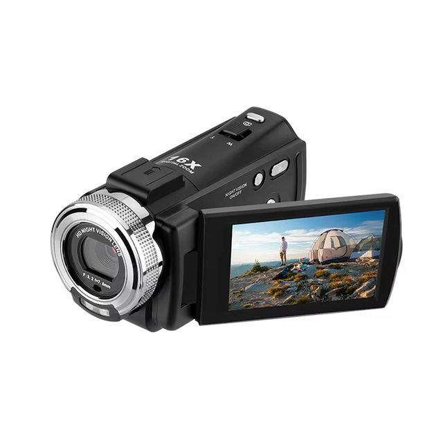 2025 New Professional 16X Digital Zoom Pocket Camera with Built-in Microphone FHD 1080P Digital Camera