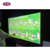 Système d'apprentissage interactif d'écran d'enseignement de puzzle de machine de jeu éducatif interactif d'enfants pour l'établissement d'enseignement