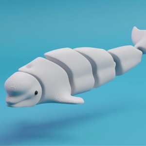 Statues de baleines et de requins imprimées en 3D SDK31 Cadeau idéal pour les fêtes, les amis et la famille. Design marin fantastique Ocean Life - Product Image 6