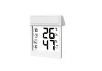 Thermomètre domestique LCD, hygromètre d'intérieur, moniteur électronique de température et d'humidité, horloge numérique de bureau, thermomètre