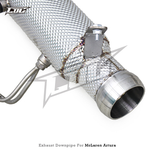 Tubo de Escape de Repuesto Directo Personalizado en Stock para McLaren Artura 3.0T Spider 2023-2024, Tubo Recto con Protección Térmica - Product Image 4
