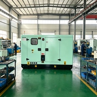 Groupe électrogène diesel Ricardo 30 kVA 40 kVA 50 kVA 80 kVA insonorisé, modèle super silencieux, générateur à cuivre pur sans balais