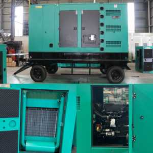 Trailer Genset 20-50kW 3 Phase 380V Silent Type <b>Generator</b> 20-50kVA Water Cooling System LZ-50GF 20-50kW Power Output Reliable Po - Product Image 5