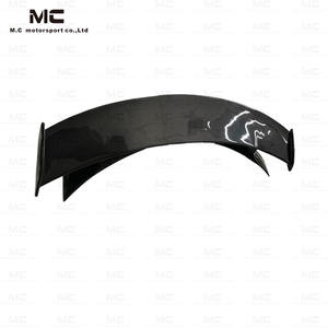 Para <span class=keywords><strong>Mercedes</strong></span> Benz Clase C W205 C63 GT63 Look S Style Big Spoiler Alerón trasero de fibra de carbono - Product Image 6