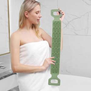 Brosse de Douche Exfoliante en Silicone pour le Corps, Ceinture de Bain Nettoyante pour Hommes et Femmes, Brosse de Nettoyage Profond pour le Dos - Product Image 2