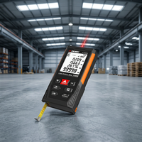 Télémètre laser portatif 100 m IP54, plusieurs modes de mesure, outil de mesure pour l'arpentage extérieur