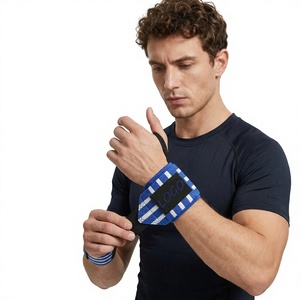 Nuevo Diseño, Muñequera Deportiva Resistente y Suave, de Alta Calidad, con Logotipo Personalizable, Antideslizante y Transpirable para Levantamiento de Pesas - Product Image 1