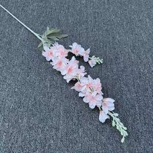 Offre Spéciale : Delphinium Artificiel en Soie à 2 Tiges pour Décoration Maison et Mariage - Product Image 4