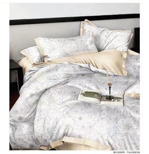 Funda de edredón supersuave de <span class=keywords><strong>Lyocell</strong></span> con estampado Floral de lujo, colección de Hotel de 5 estrellas, sábanas sostenibles, diseño personalizado - Product Image 6