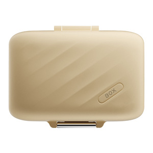 Portable Pill <b>Box</b> 7 Compartment <b>Mini</b> Medicine Case For Travel Outdoor Use Light Proof <b>Storage</b> With Lid - Product Image 5