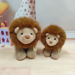 Peluche Lion Bei Yangyang en Polyester Rembourrée de Coton PP, Coussin Apaisant, Cadeau pour Enfants de 0 à 24 Mois - Product Image 1