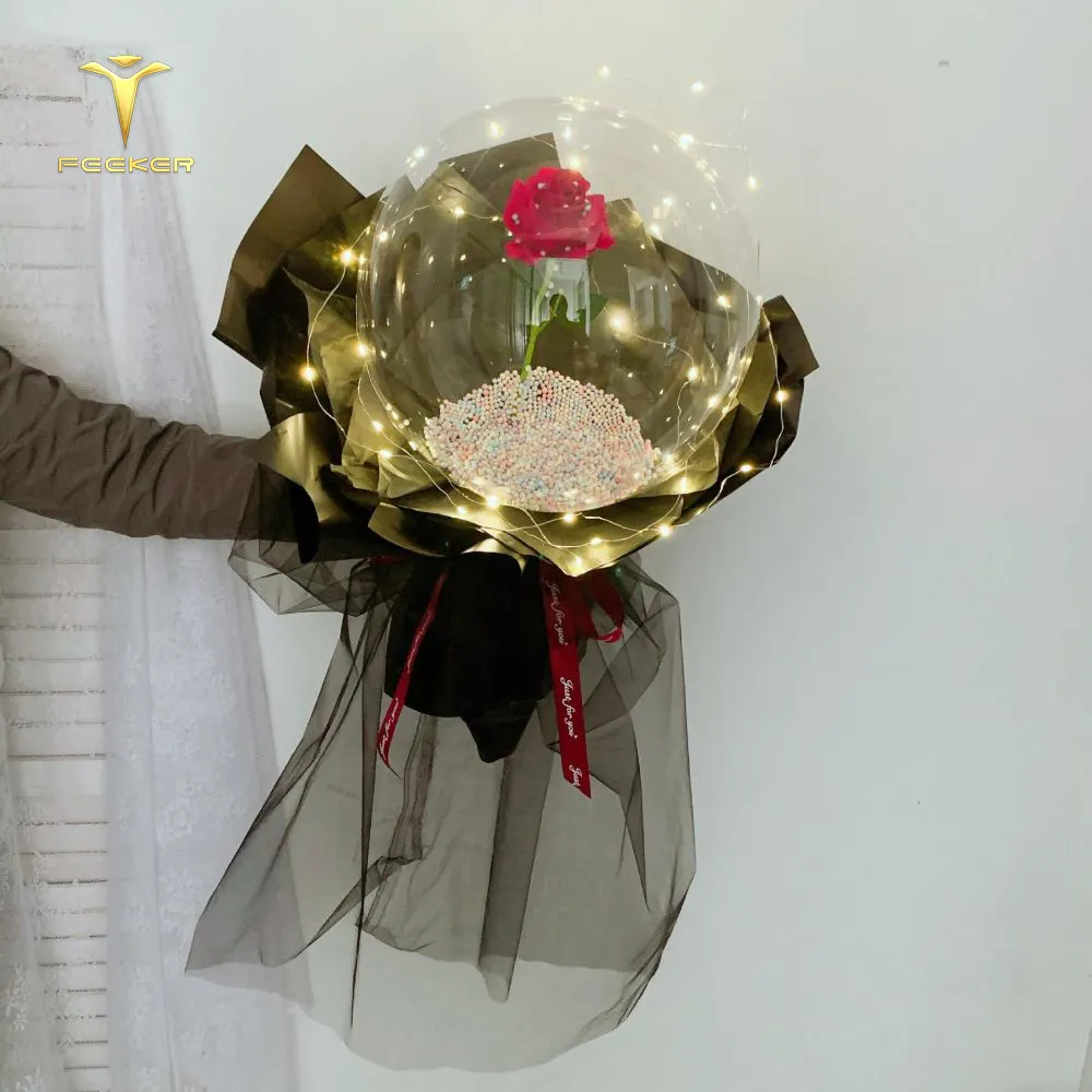 Stilvolle Bobo-Ballonblumen für Jubiläumsfeier-Dekorationen